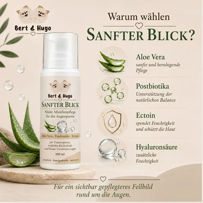 Sanfter Blick - Milde Mizellenpflege  für das Fell rund um die Augen (100 ml)