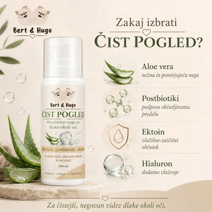 Čist pogled – micelarna nega za dlako okoli oči (100 ml)