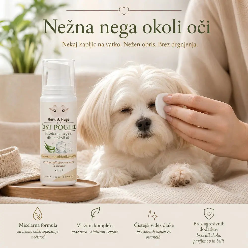 Čist pogled – micelarna nega za dlako okoli oči (100 ml)